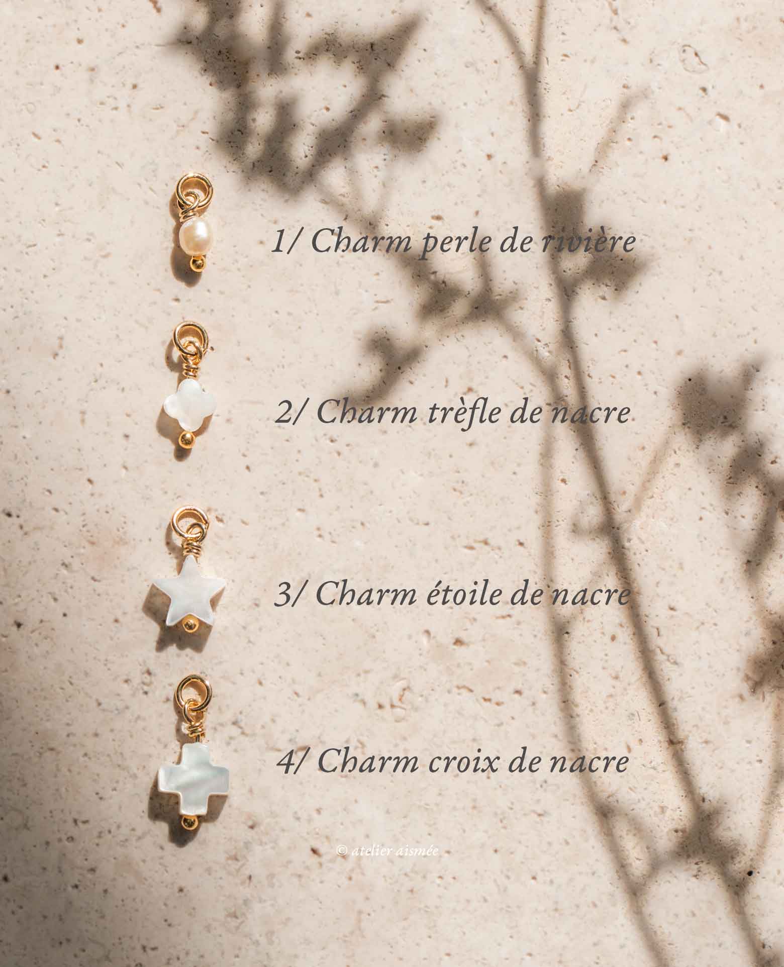 Collier enfant personnalisée couronne feuille init